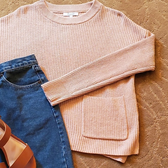 Madewell Cropped Sweater - Picture 2 of 8